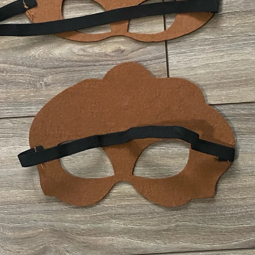 COPY - Disney’s Jasmine & Pocahontas Fun Felt Face Mask with Elastic Straps Bra…
